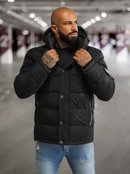 Veste homme noir OZONEE JS/57M7503/392