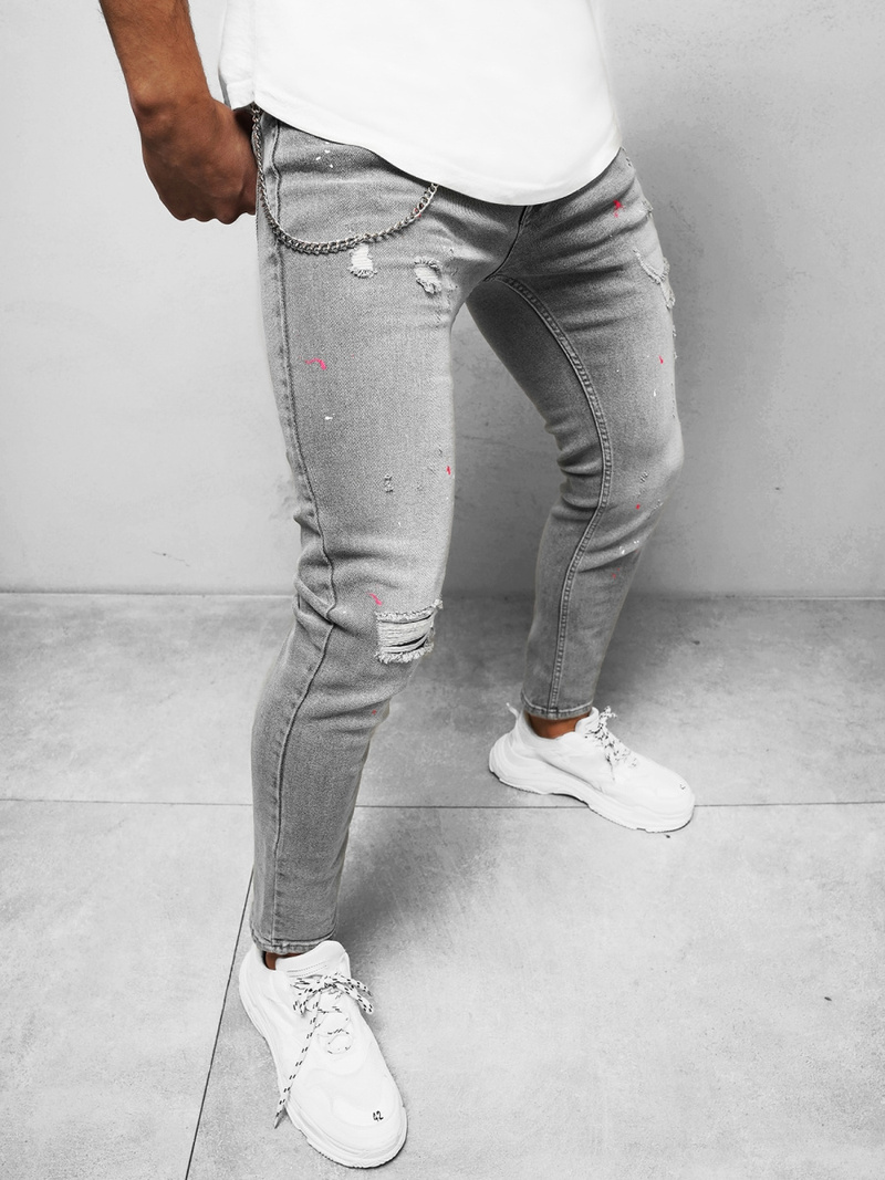 Jean Homme Gris OZONEE O/WE1004