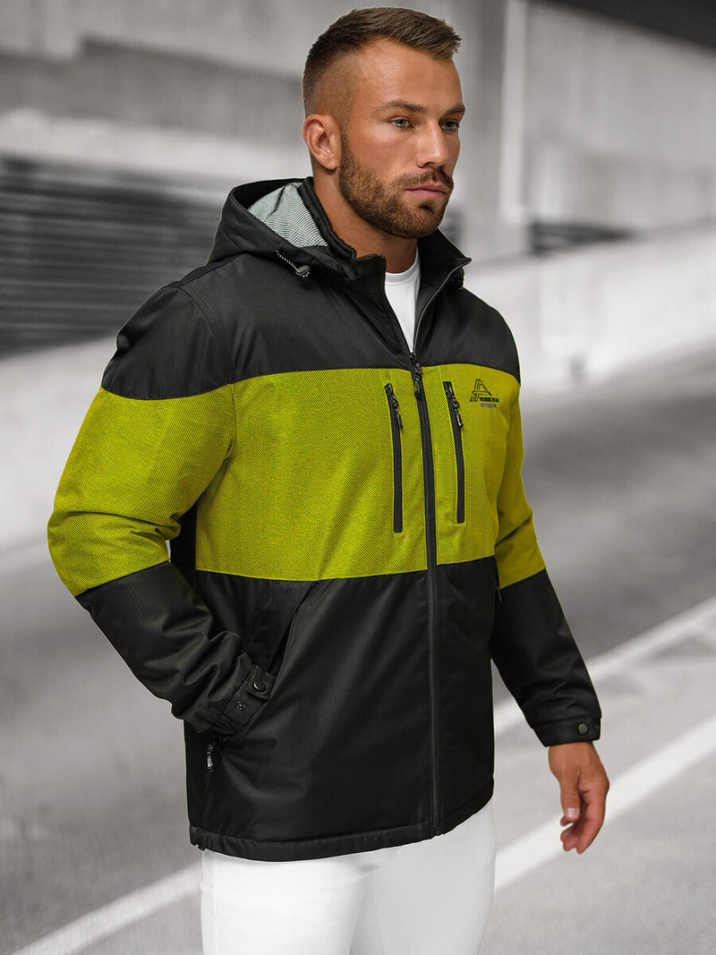 Veste Homme Noir OZONEE JS/22M310/392Z