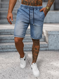 Shorts en Jean Homme Bleu Clair OZONEE NB/MP0314BC