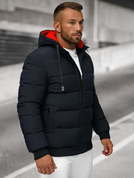 Veste homme bleu foncé OZONEE JS/31M5003Z