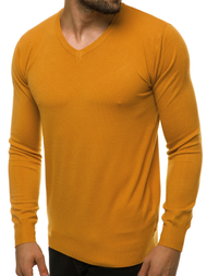 Pullover Homme Camel clair OZONEE TMK/YY03/9