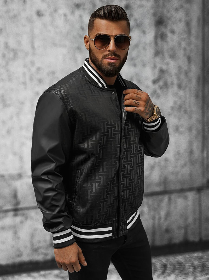 Veste Homme Noir OZONEE O/3A172