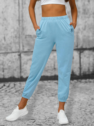 Pantalon de survêtement pour femmes bleu clair OZONEE O/SYM2192