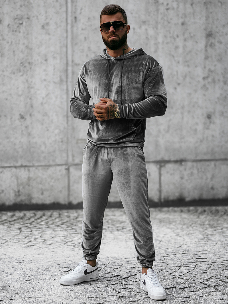 Survêtement Homme Gris OZONEE O/D7517