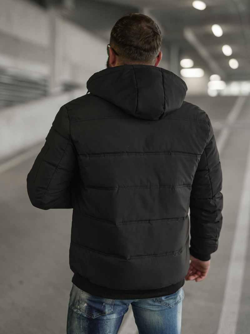 Veste homme noir OZONEE JS/31M5003Z