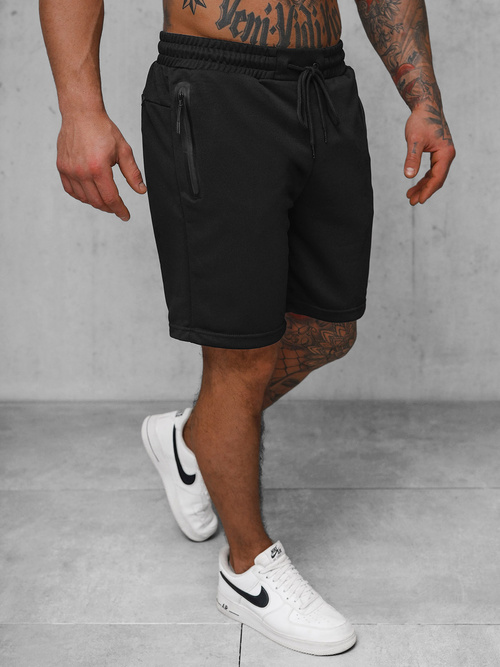 Short homme noir OZONEE JS/17K532/3
