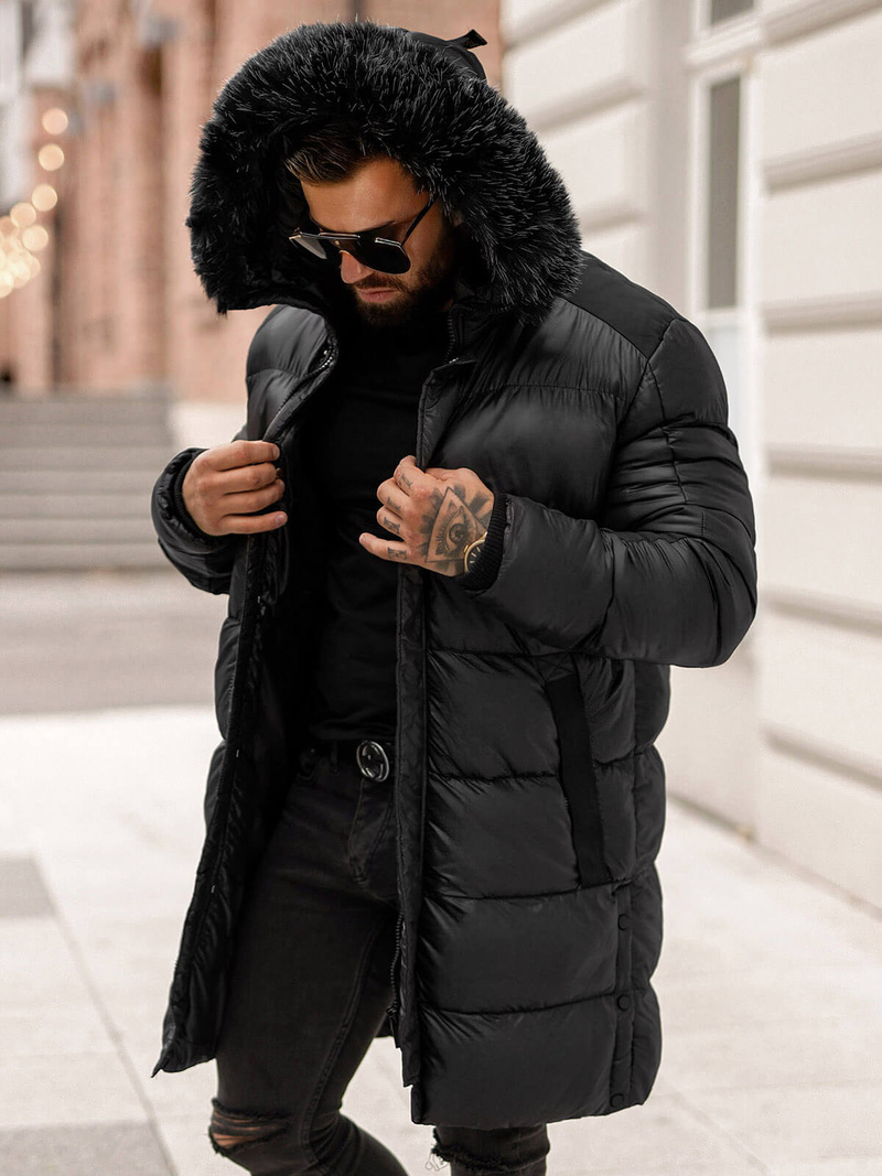 Veste Homme Noir OZONEE O/M800Z