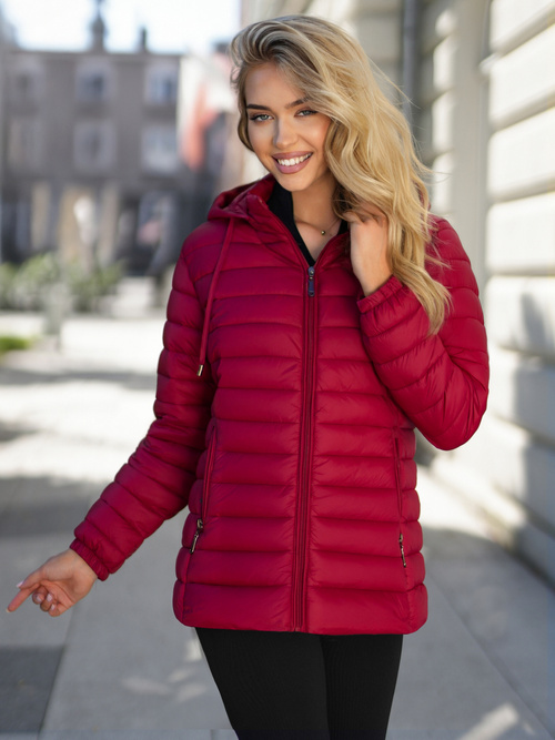 Veste Femme Bordeaux OZONEE JS/16M9101/06Z