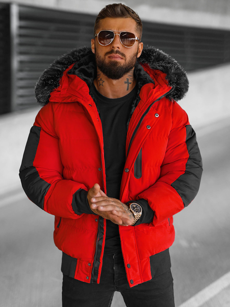 Veste Homme Rouge OZONEE O/M798Z