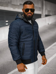 Veste Homme Bleu foncé OZONEE JS/MY13Z 