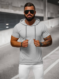 T-shirt Homme Gris OZONEE JS/8T955/2