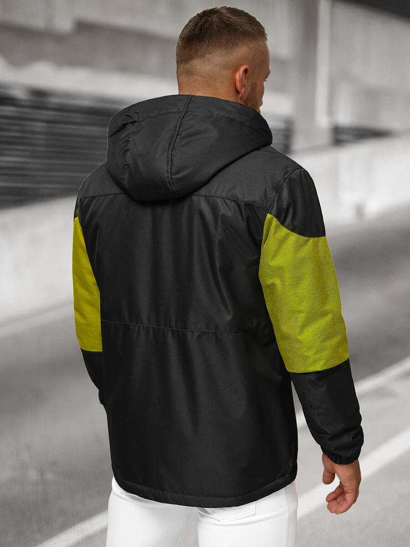 Veste Homme Noir OZONEE JS/22M310/392Z