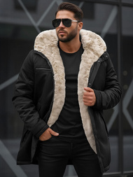 Veste D'hiver Noir OZONEE JS/22M316/392Z