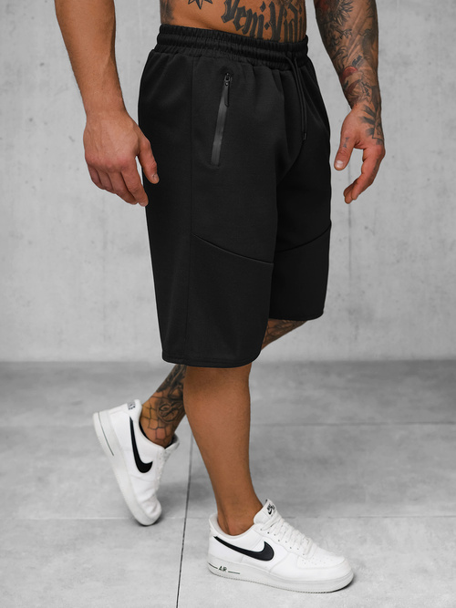Short homme noir OZONEE JS/15K1822/3