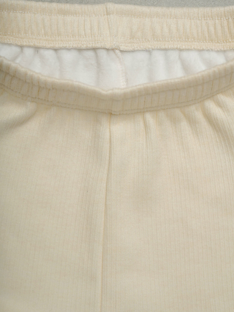 Pantalons pour femmes ecru OZONEE JS/92K526/155