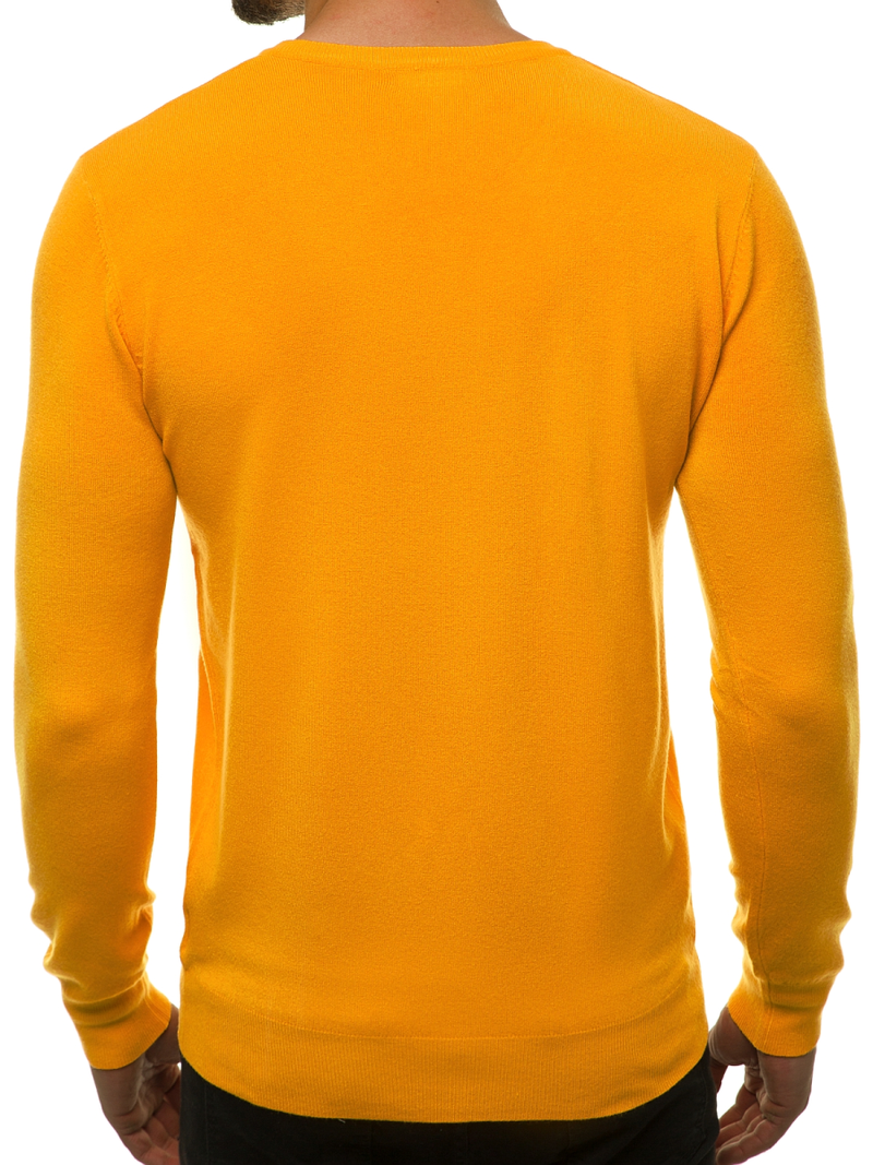 Pullover Homme Jaune OZONEE TMK/YY03/17