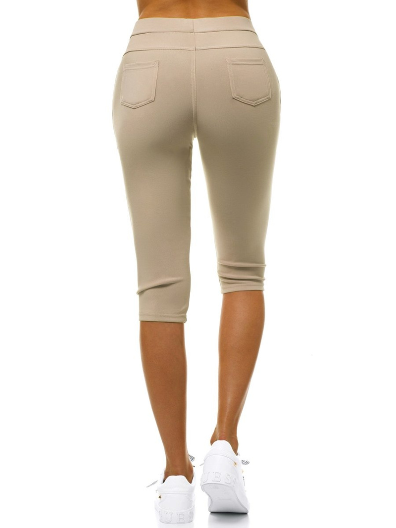 Legging femme Beige OZONEE JS/1041/B8