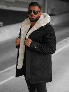 Veste D'hiver Noir OZONEE JS/22M319/392Z