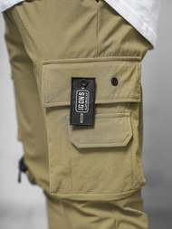 Pantalon Chino Homme Beige Foncé OZONEE O/PS5520