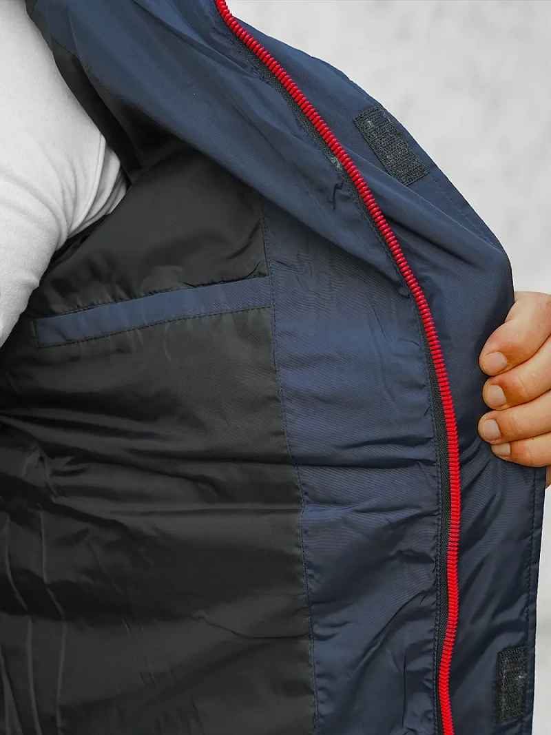 Veste Homme Bleu Foncé OZONEE JS/M806/215