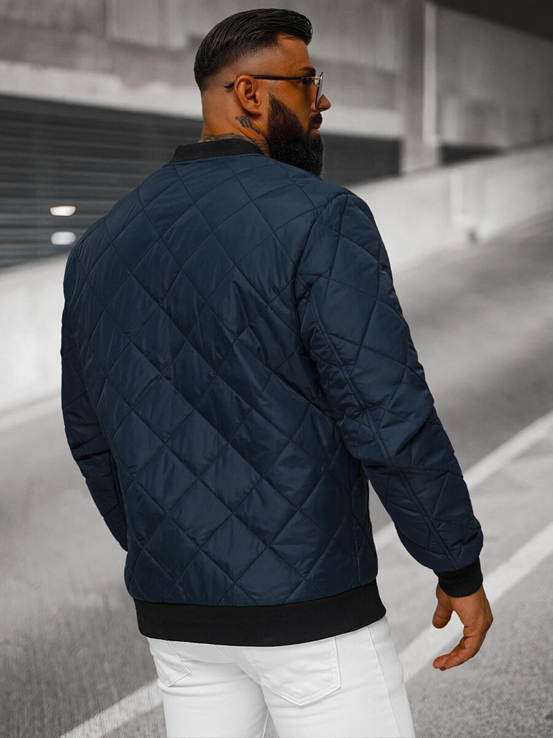 Veste Homme Bleu foncé OZONEE JS/MY01Z