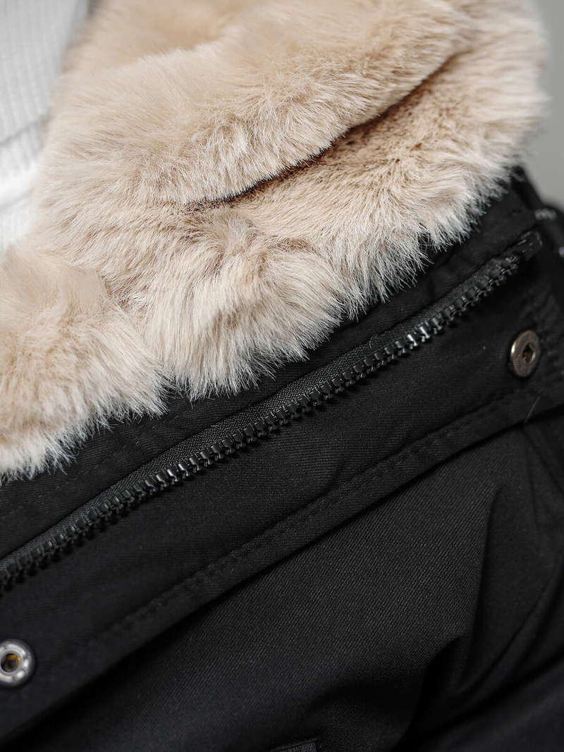 Veste D'hiver Noir OZONEE JS/5M120/392