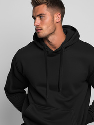 Sweatshirt Homme Noir OZONEE JS/2009Z