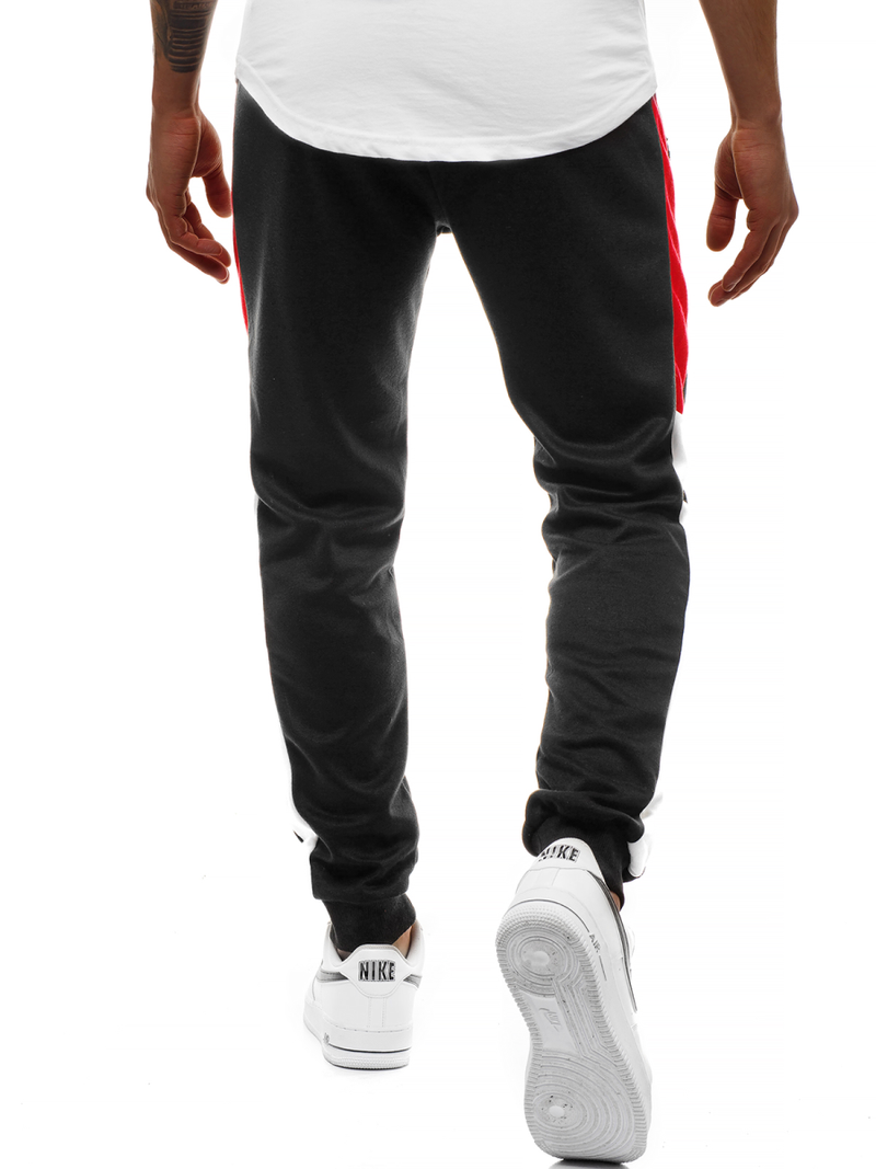 Pantalon de survêtement Homme Noir OZONEE JS/JZ11027