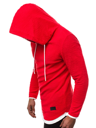 Sweatshirt Homme Rouge OZONEE O/1252