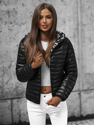 Veste Femme Réversible Noir OZONEE O/H953Z