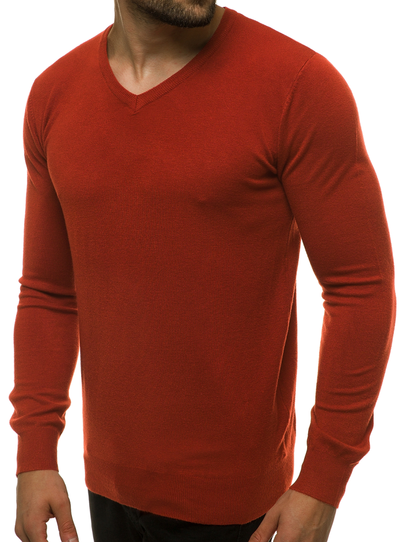 Pullover Homme Camel foncé OZONEE TMK/YY03/10
