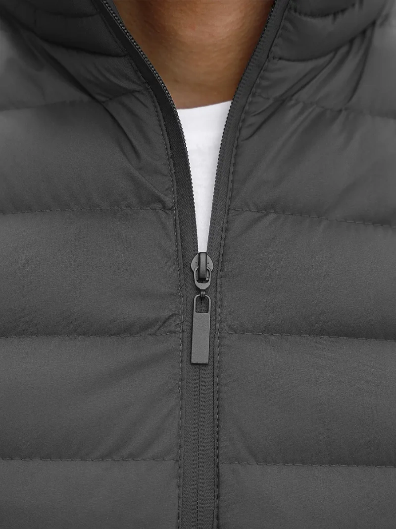 Veste Sans Manches Homme Gris Foncé OZONEE JS/M711/105