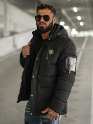 Veste homme noir OZONEE JS/57M7503/392Z