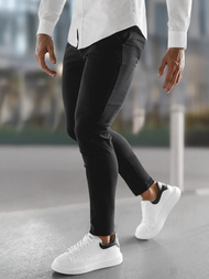 Pantalon Homme Noir OZONEE O/P4049Z