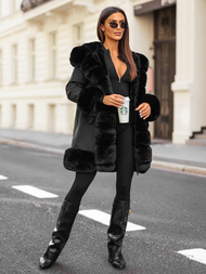 Veste Femme Noir OZONEE JS/11Z8089Z