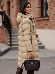 Veste femme beige OZONEE JS/M736/62Z