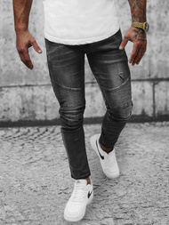 Jean Homme gris foncé OZONEE NB/MP0028GZ