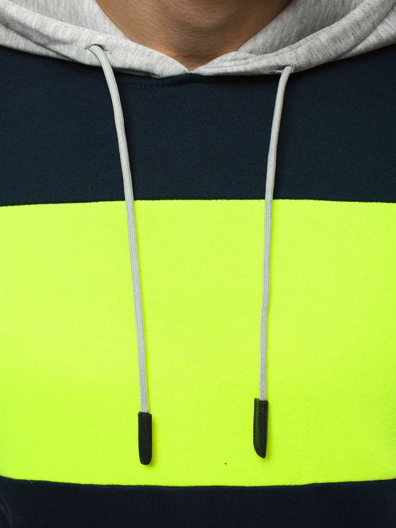 Sweatshirt Homme Bleu foncé OZONEE JS/KS2179