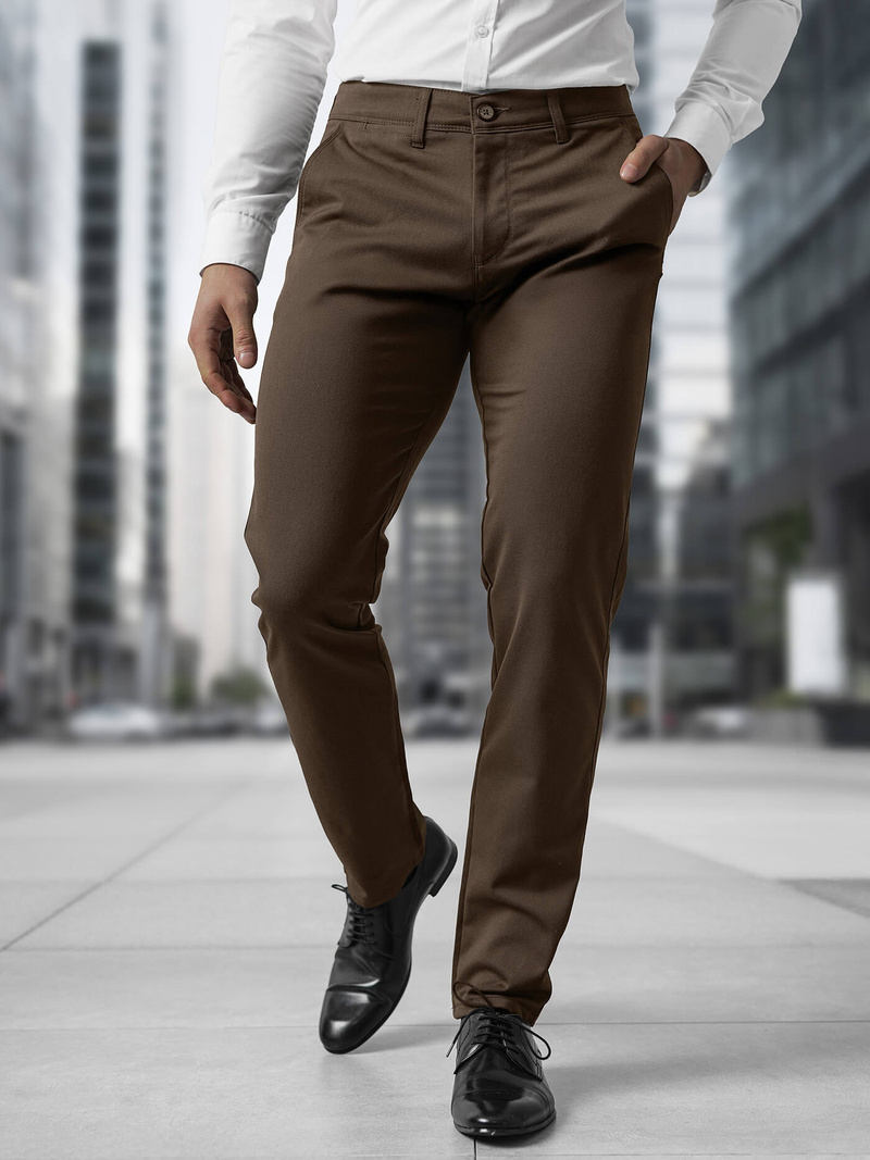 Pantalon Homme Marron OZONEE V/5100