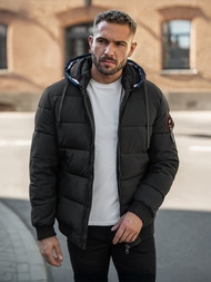 Veste D'hiver Noir OZONEE JS/31M5031/392Z