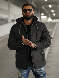 Veste homme noir OZONEE JS/57M7502/392Z