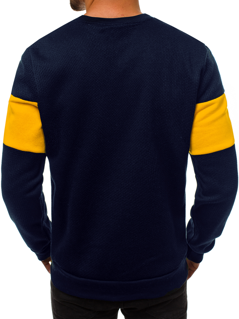 Sweatshirt Homme Bleu foncé OZONEE JS/KS1901Z