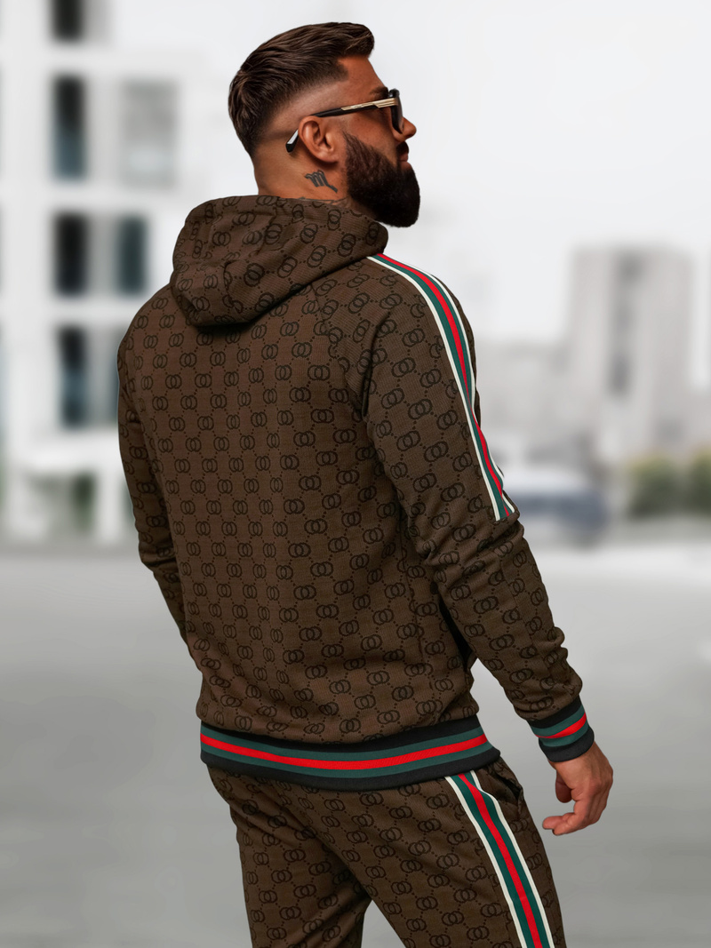 Survêtement Homme Beige Foncé OZONEE O/FF5111AB