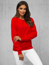 Sweat Femme Rouge OZONEE JS/W01Z