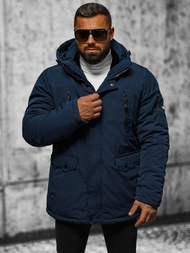 Veste Homme Bleu Foncé OZONEE JS/5M718/215