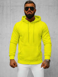 Sweatshirt Homme Néon Jaune OZONEE JS/2009Z