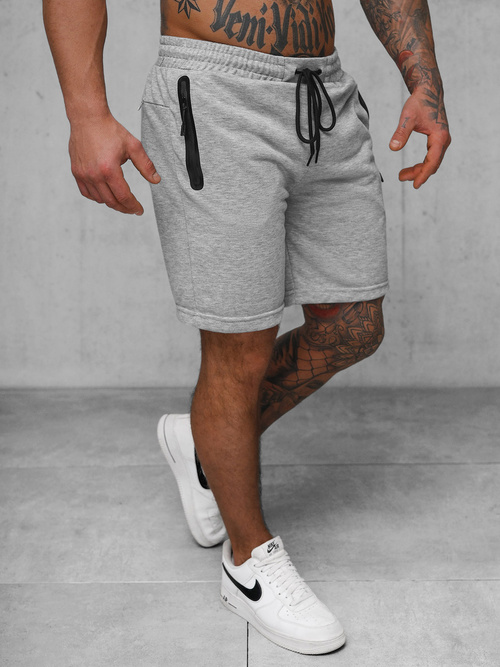 Short homme gris OZONEE JS/17K532/2