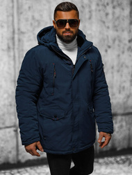 Veste Homme Bleu Foncé OZONEE JS/5M718/215
