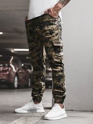 Pantalon Jogger Homme Vert OZONEE A/404